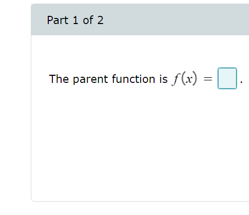 root function:f(x) = \\/: 1 Absolute value function:f(x) = |\\| Reciprocal function:f(x)