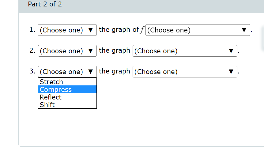 is given. Identify the parent function. Then use the steps for graphing