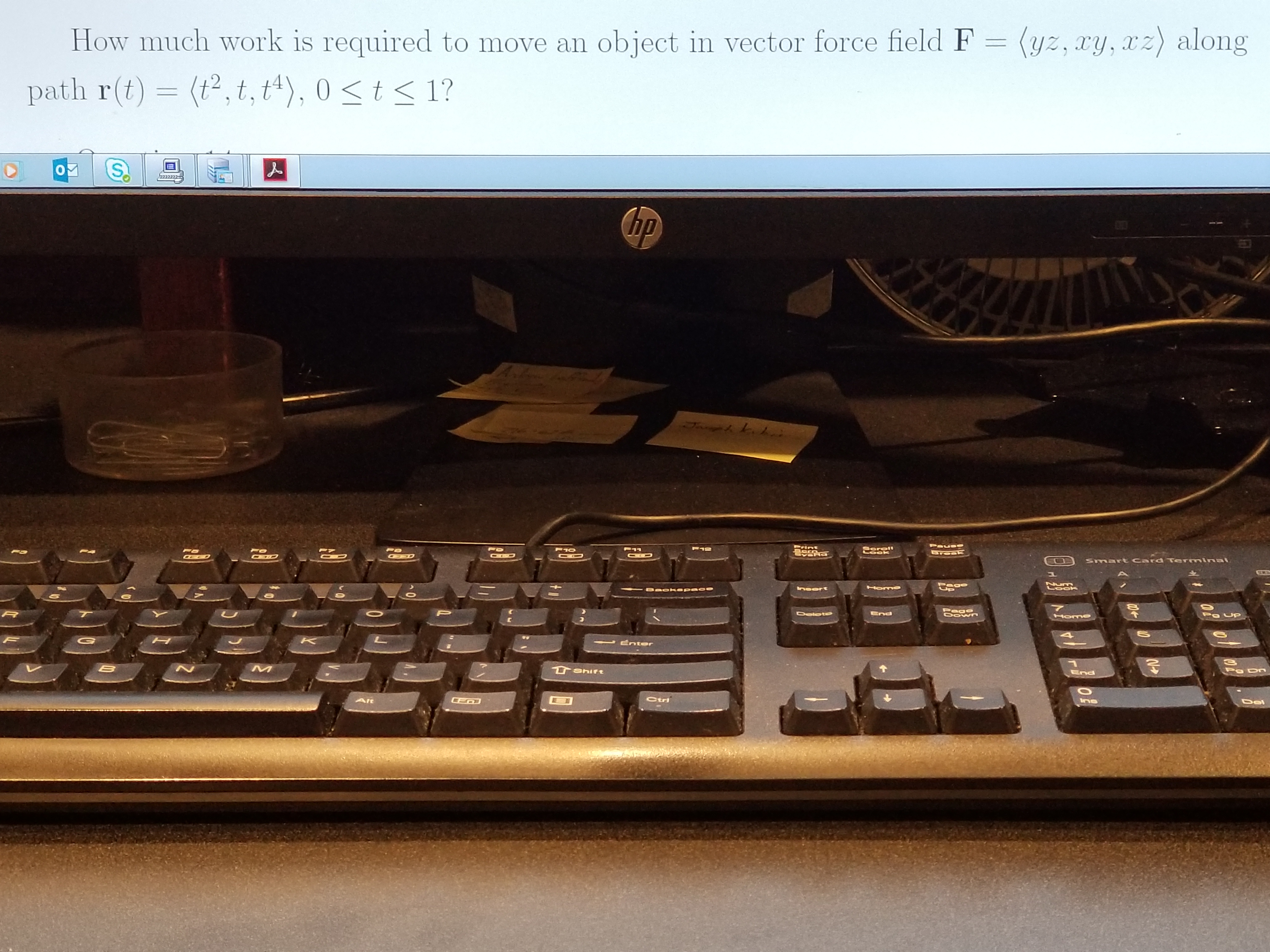 Vector force field How much work is required to move an object