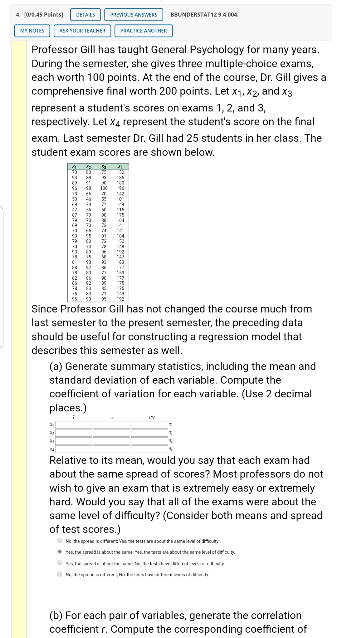 2 decimal places for t and 3 decimal places for the P-value.)