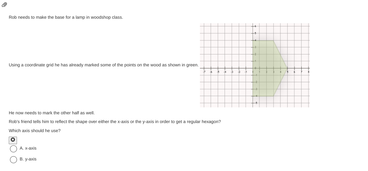  Rob needs to make the base for a lamp in woodshcp