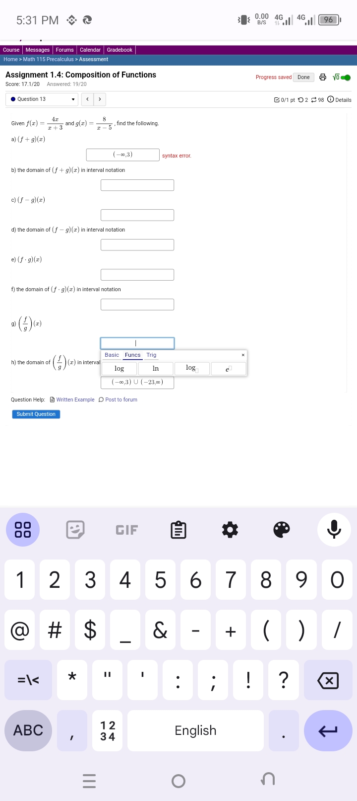 number of items that will be demanded when the price is p.