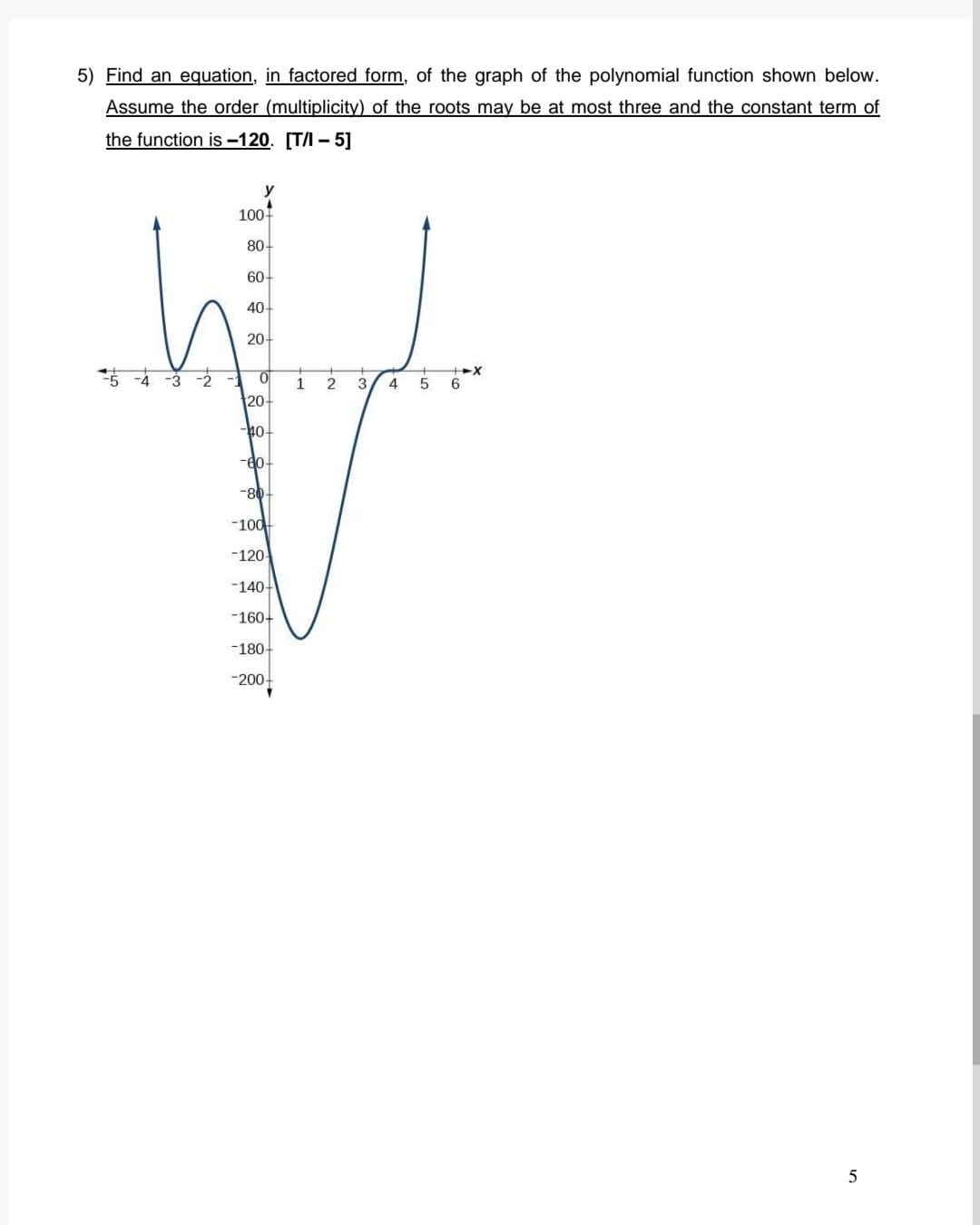 range using interval notation: c) sign of a, and end behaviour: d)