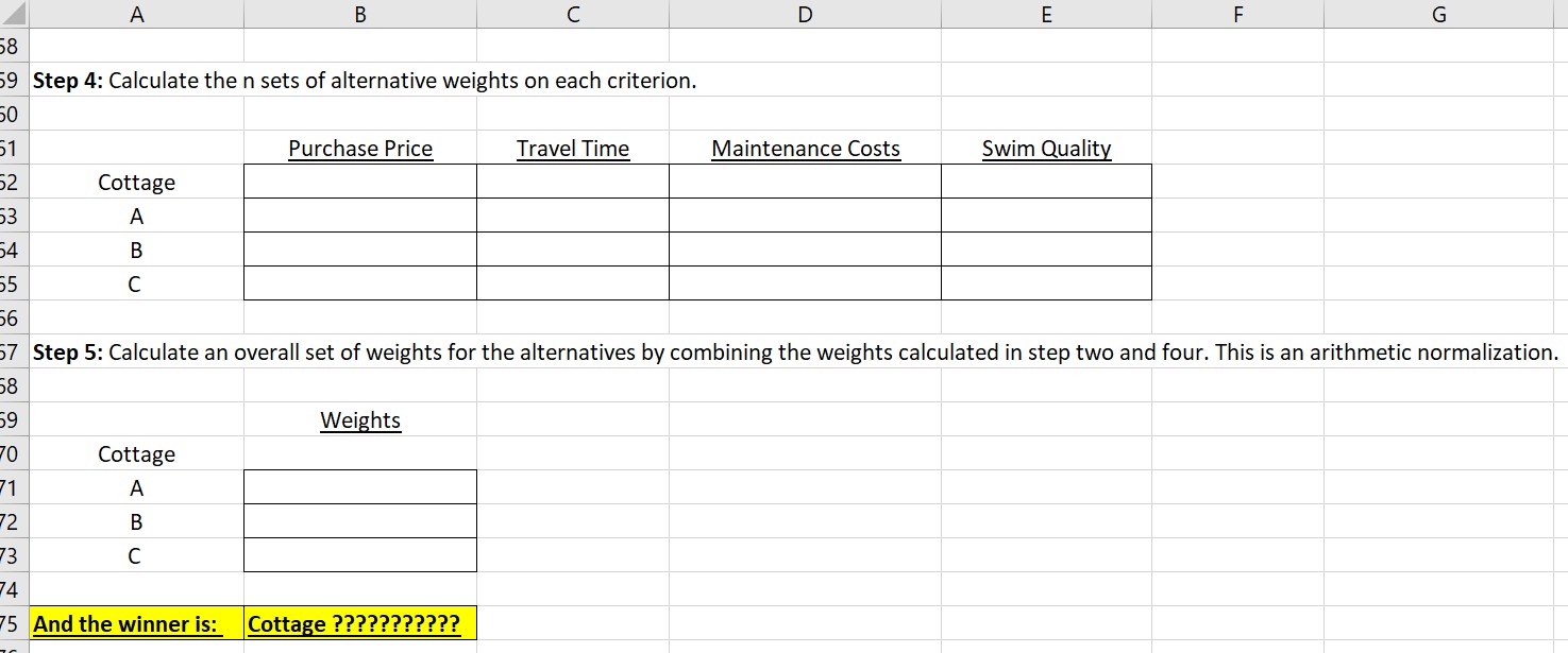 from home, has average quaiity swimming, and should be relatively low maintenance