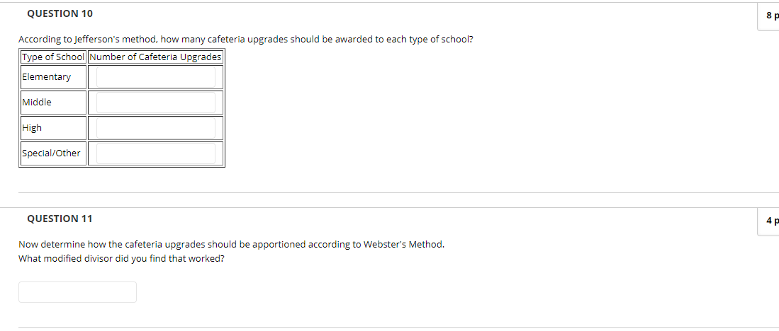 context? On v out of every v a QUESTION 3 2 points