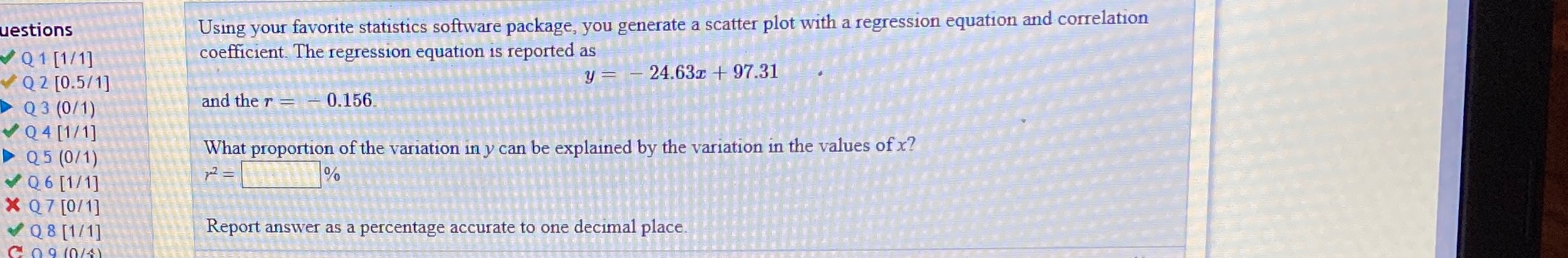 Don't really get this problem uestions Using your favorite statistics software package,
