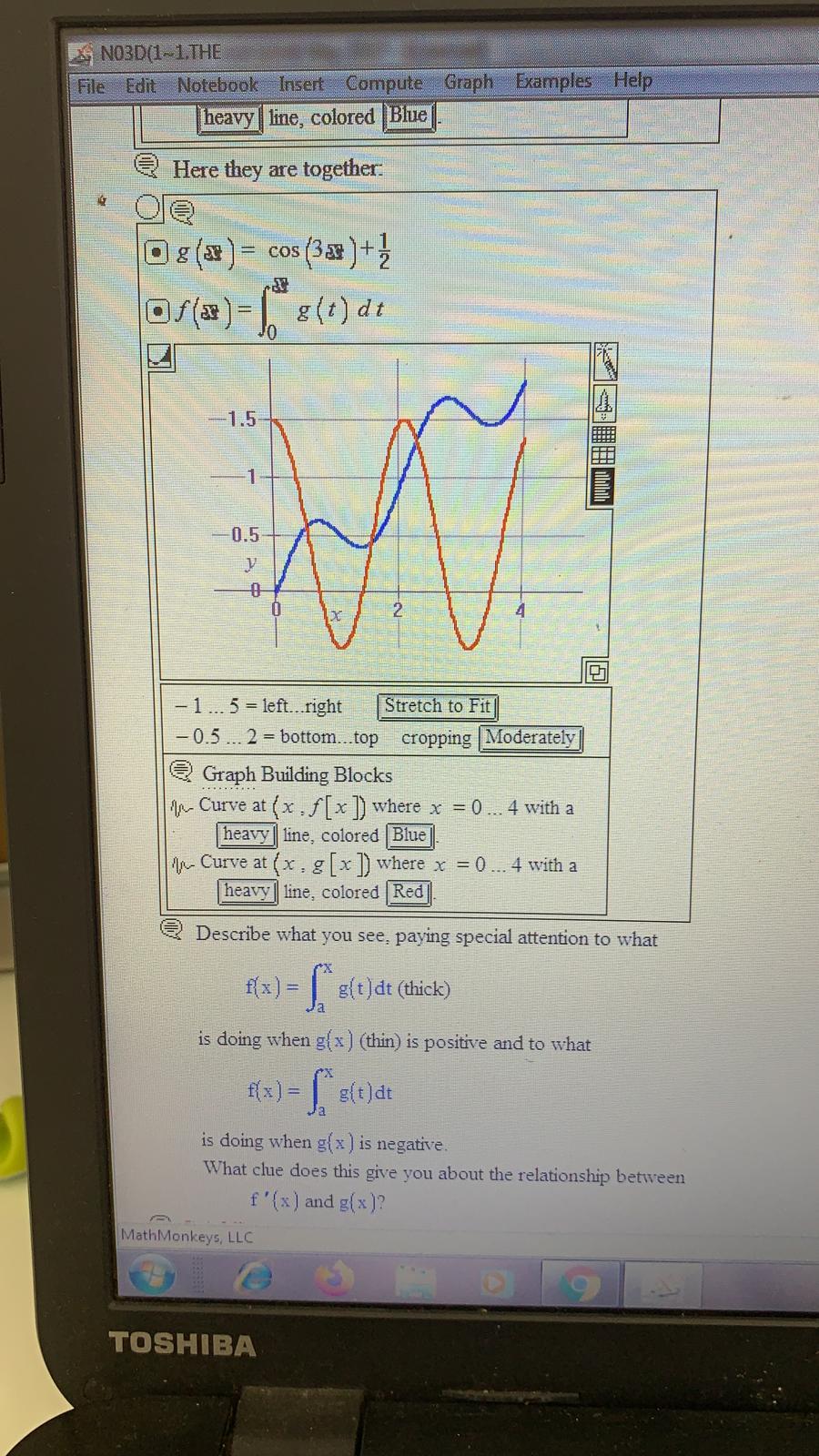  NO3D(1~1. THE File Edit Notebook Insert Compute Graph Examples Help heavy