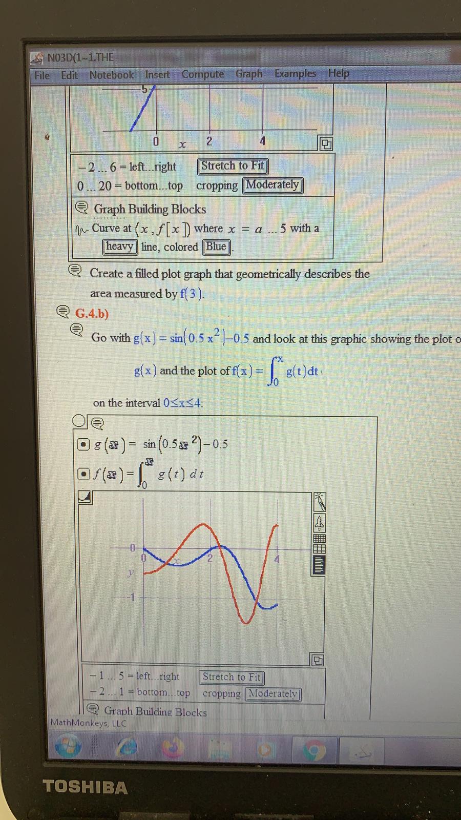| line, colored |Blue Here they are together. O D g (x