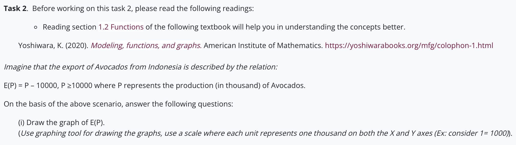 Task 2. Before working on this task 2, please read the