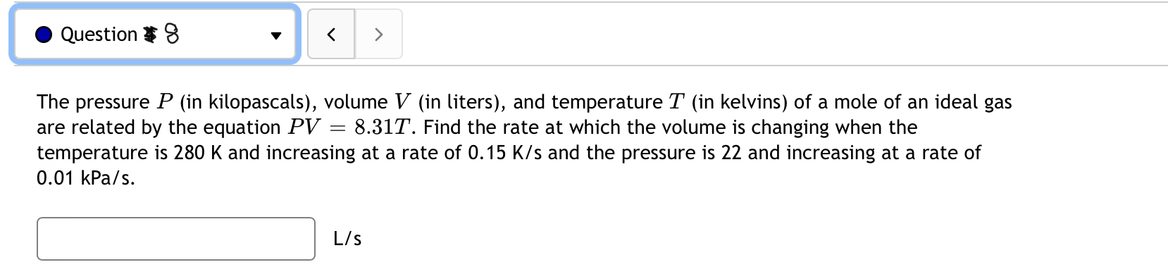 Please help with this two questions 0 Question I 8 v >