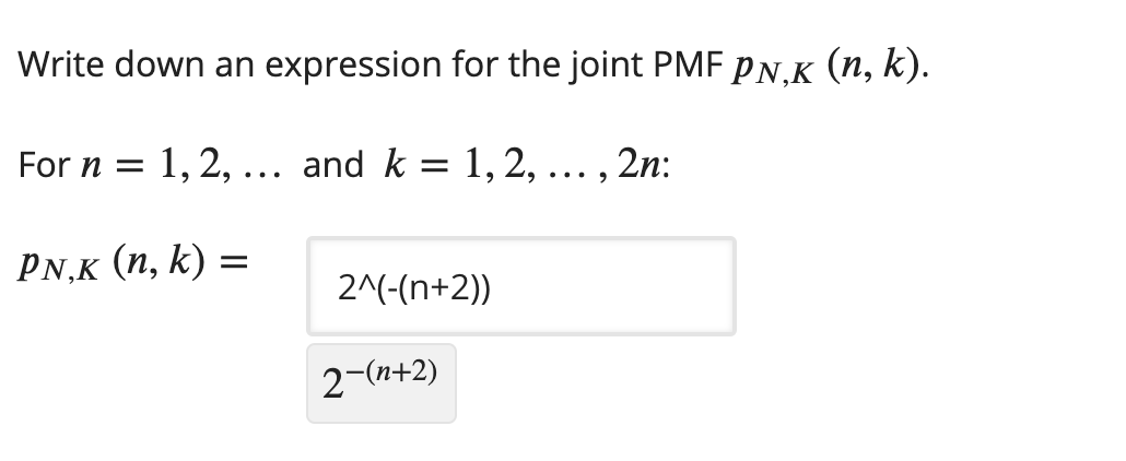 this page, use the following setup: Let N be a positive integer