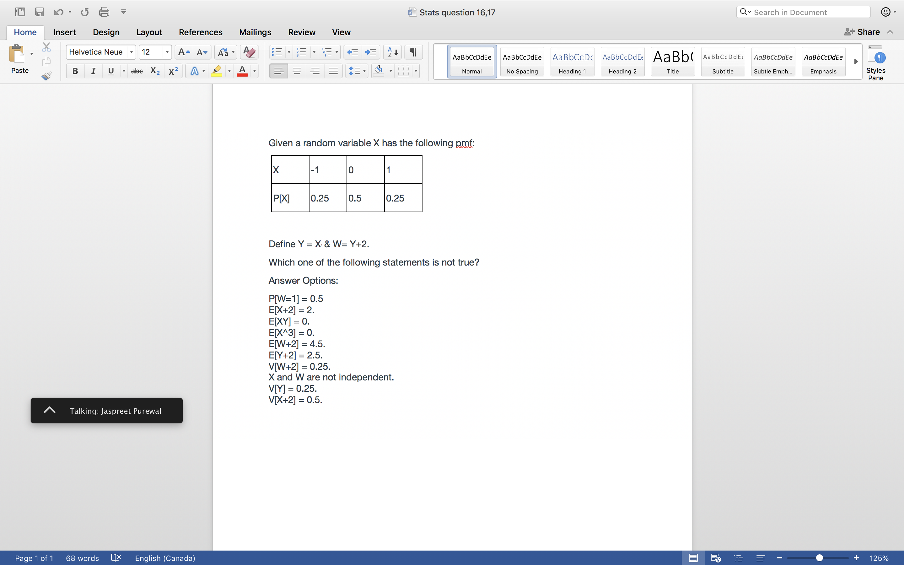 Looking for help with which statement for this question is not true,