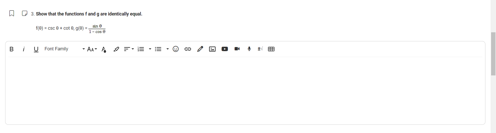 = 0.1[3 cos(8t) - sin(8t)] where P is the position in meters