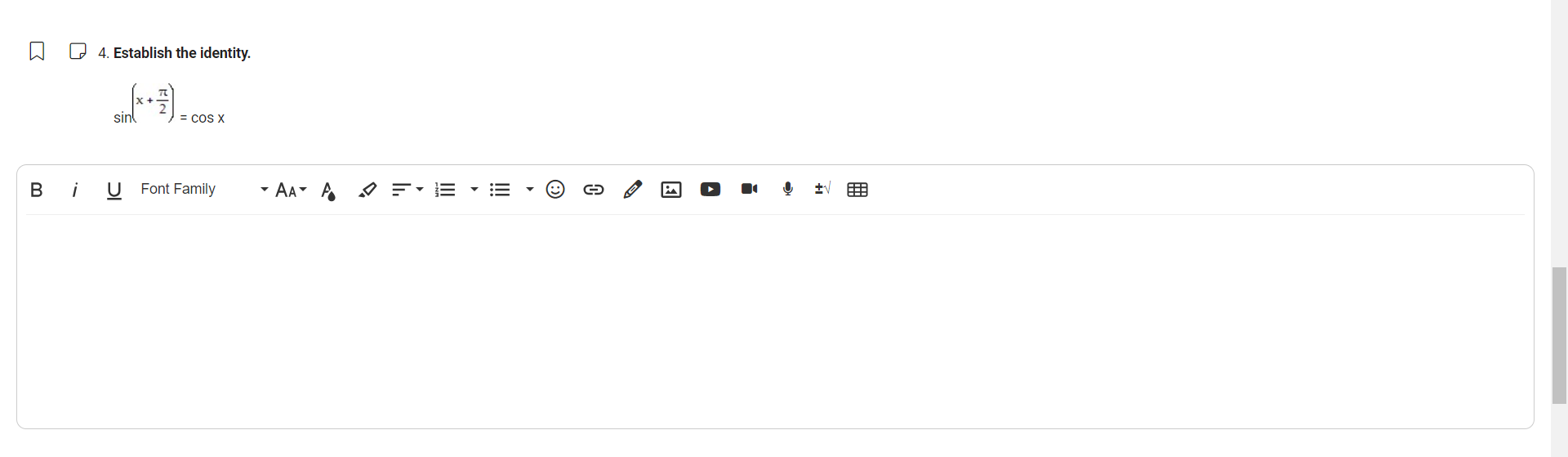above or below the point of equilibrium (P = 0) and t