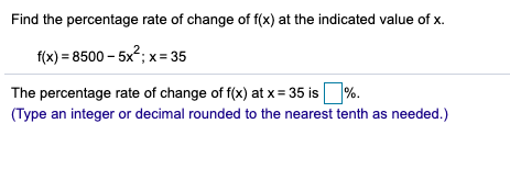 demand are x = f(p) = 1452 - 3p2 The values of