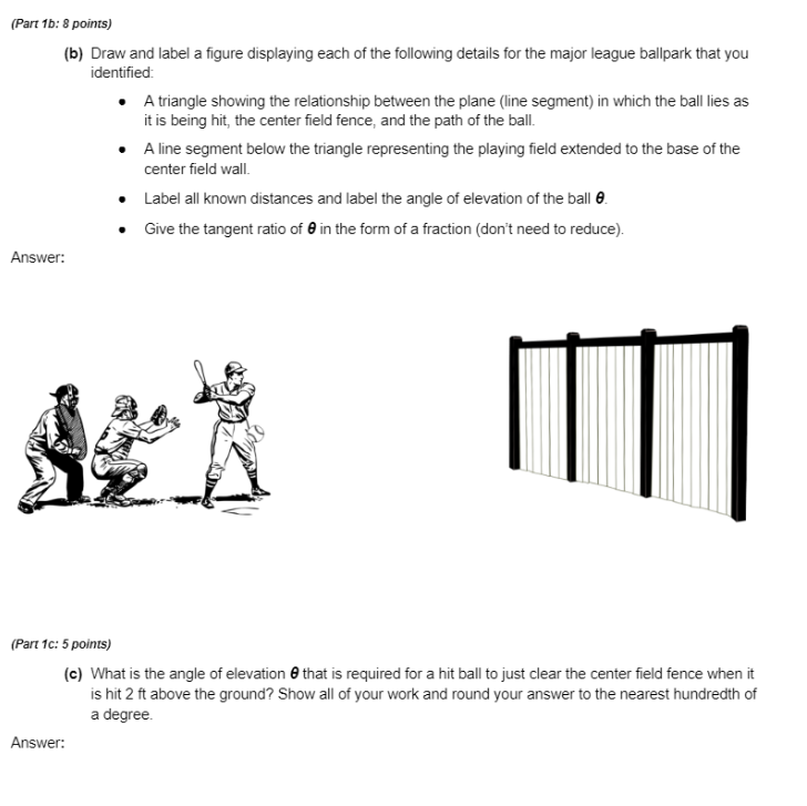 your teacher by the due date for full credit. Tangent Ratio and