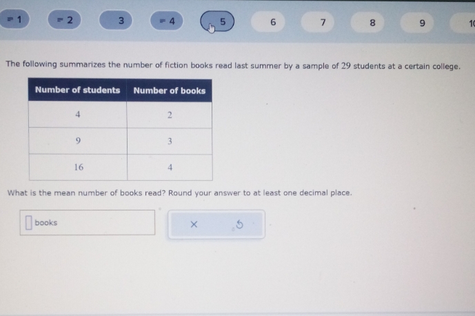  = 2 3 = 4 5 6 7 8 9 10