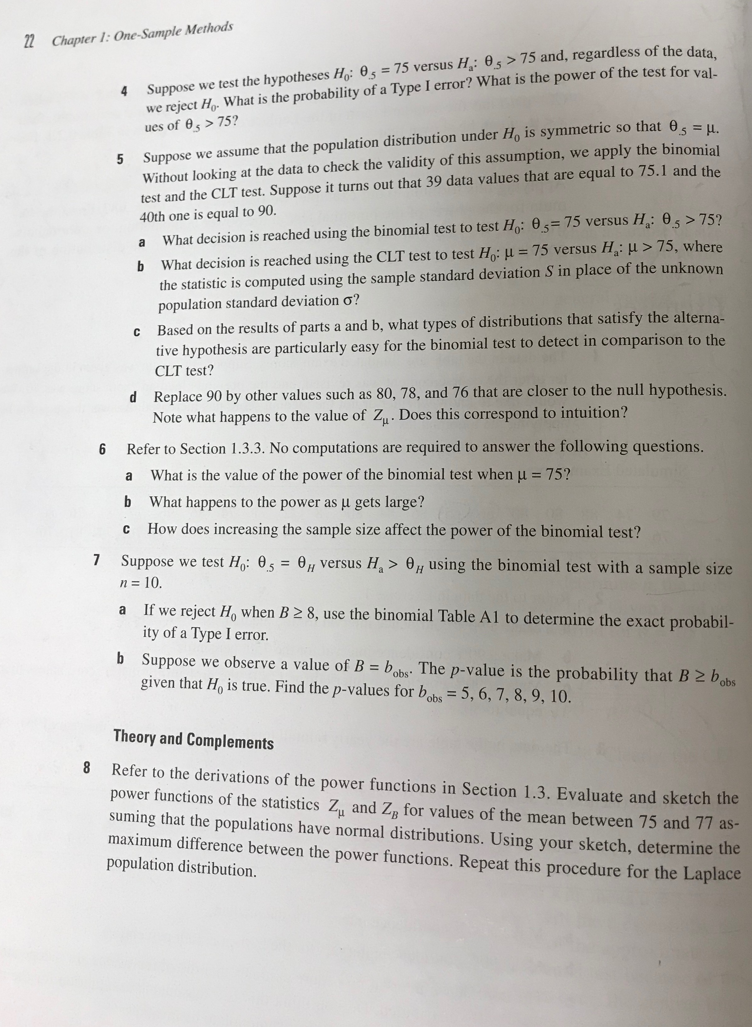 part C of Q#3 Exercises 1 The data in the table are