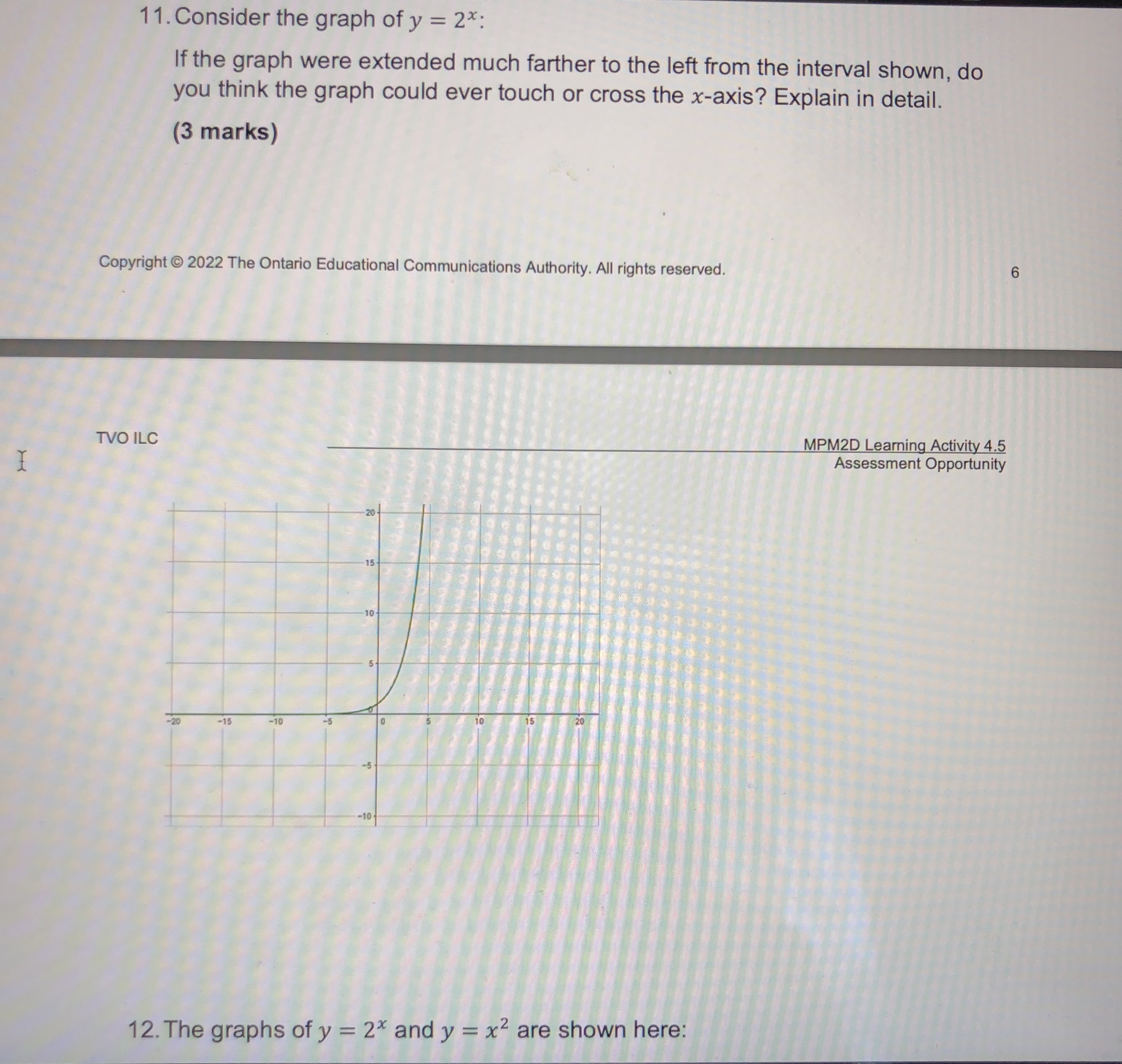+ 2). (3 marks)3. Write the following equations in factored form. Remember