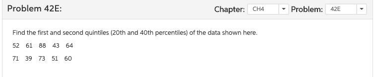 !!!!!!!!!!!!!!!!!!!!!!!!!! Problem 42E: Chapter: CH4 Problem: 42E Find the first and second