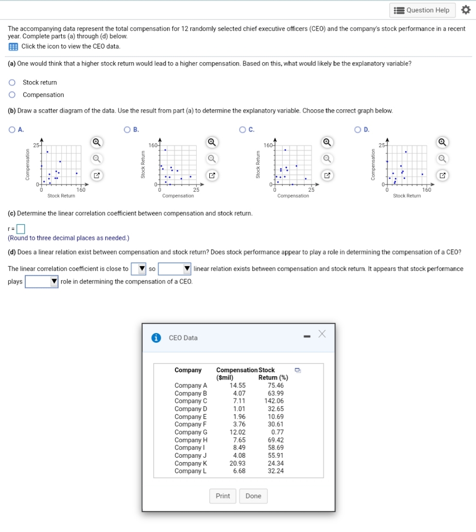 Need help with the problems listed below thank you. Round to three