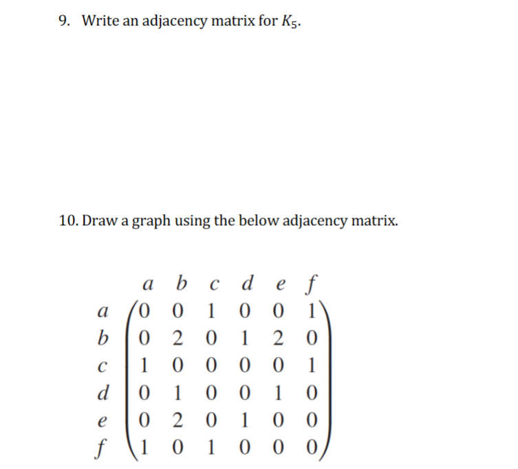 a to f. Find the shortest path from b to j. \f9.