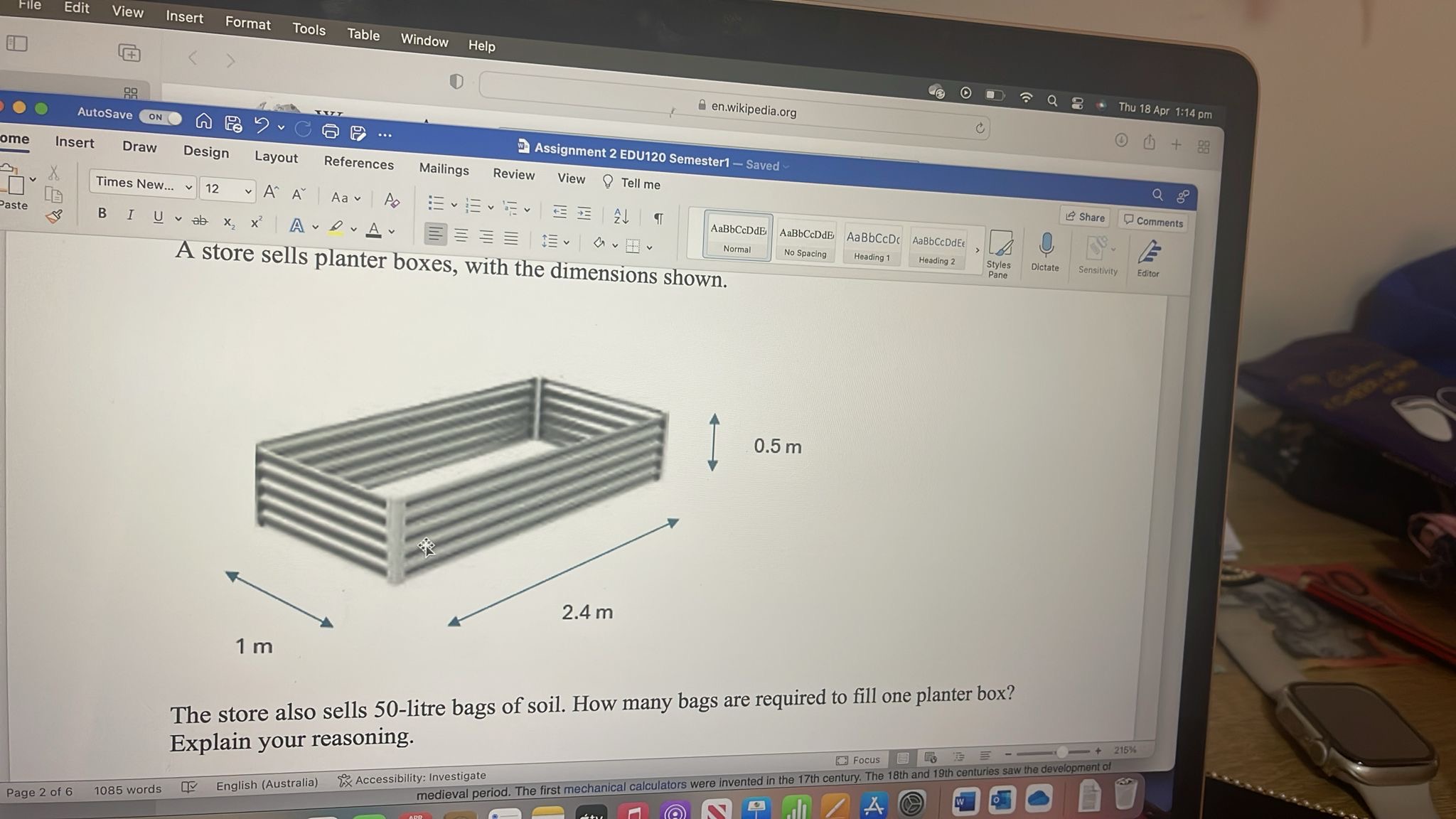  File Edit View Insert Format Tools Table Window Help D 2