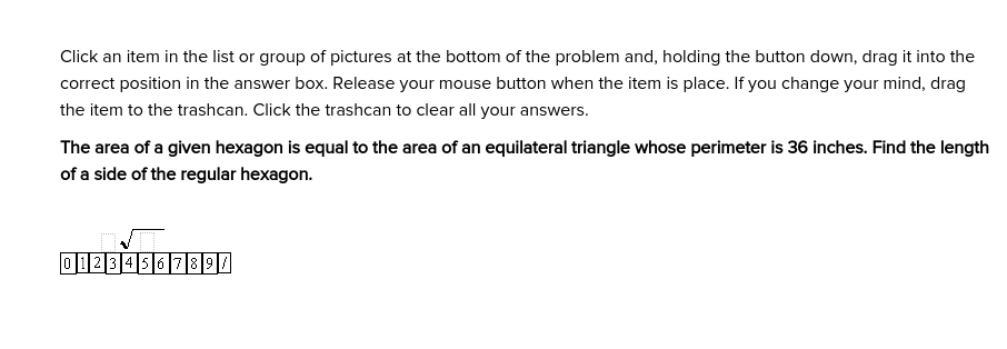 the item to the trashcan. Click the trashcan to clear all your