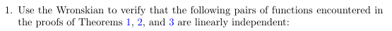Differential Equations Section 2.3 Problem 1 Part (c) \f(e) in(x) = e*