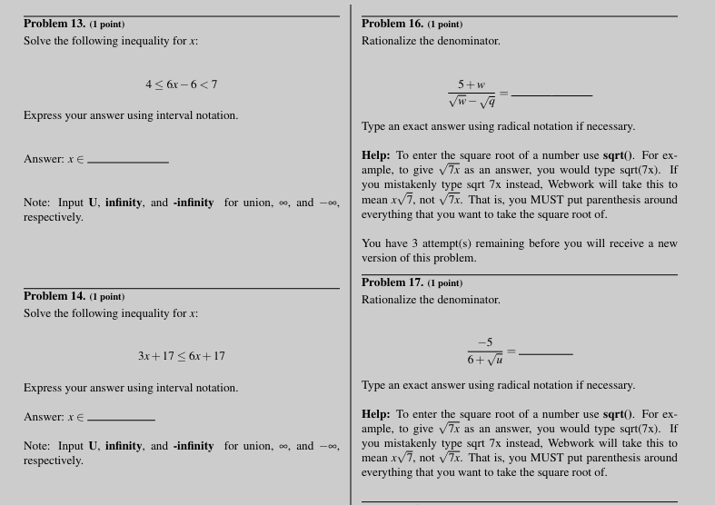 below with the letters labeling their equiv- 2-5x +6 alent expressions. form