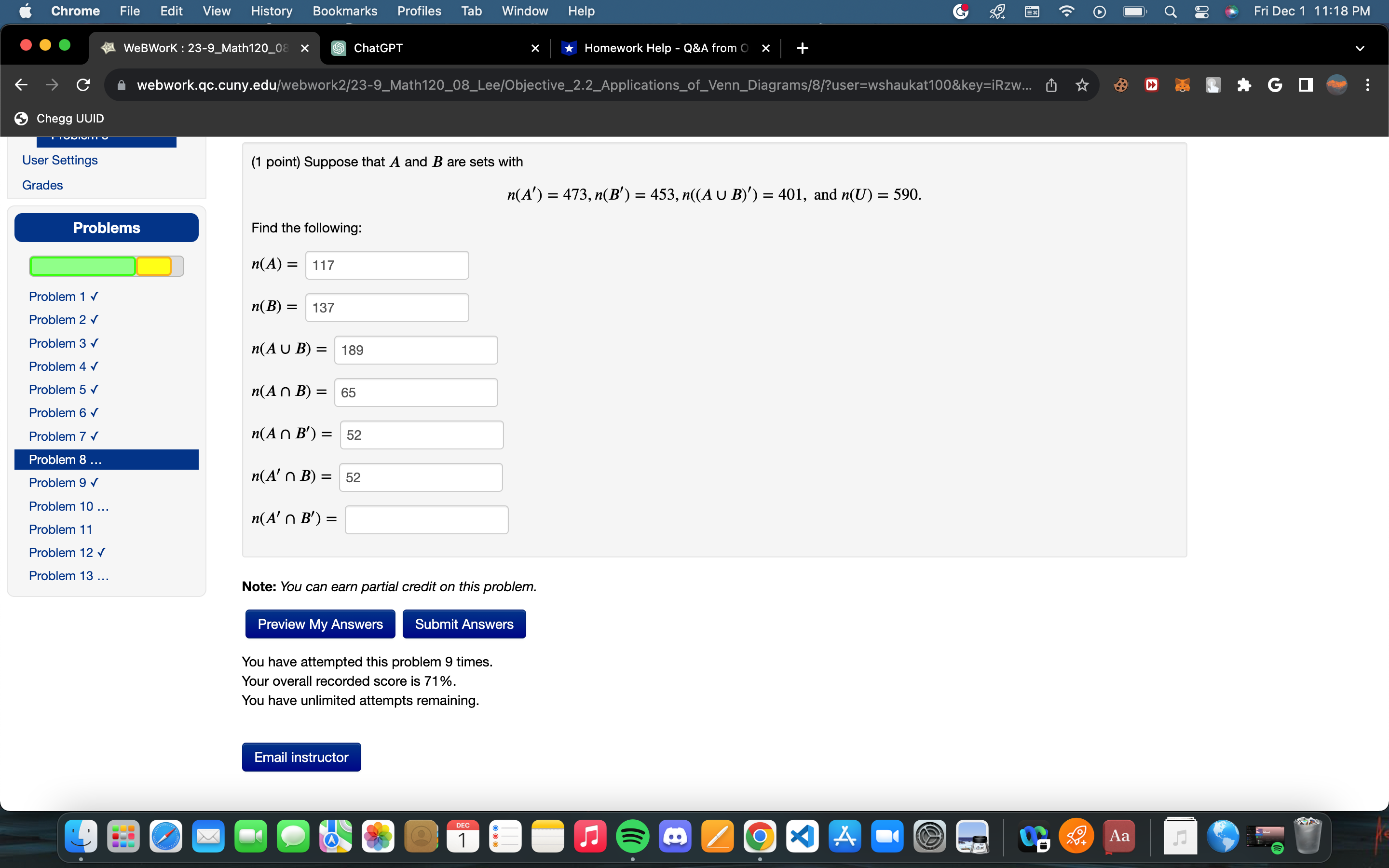 Chrome File Edit View History Bookmarks Profiles Tab Window Help G
