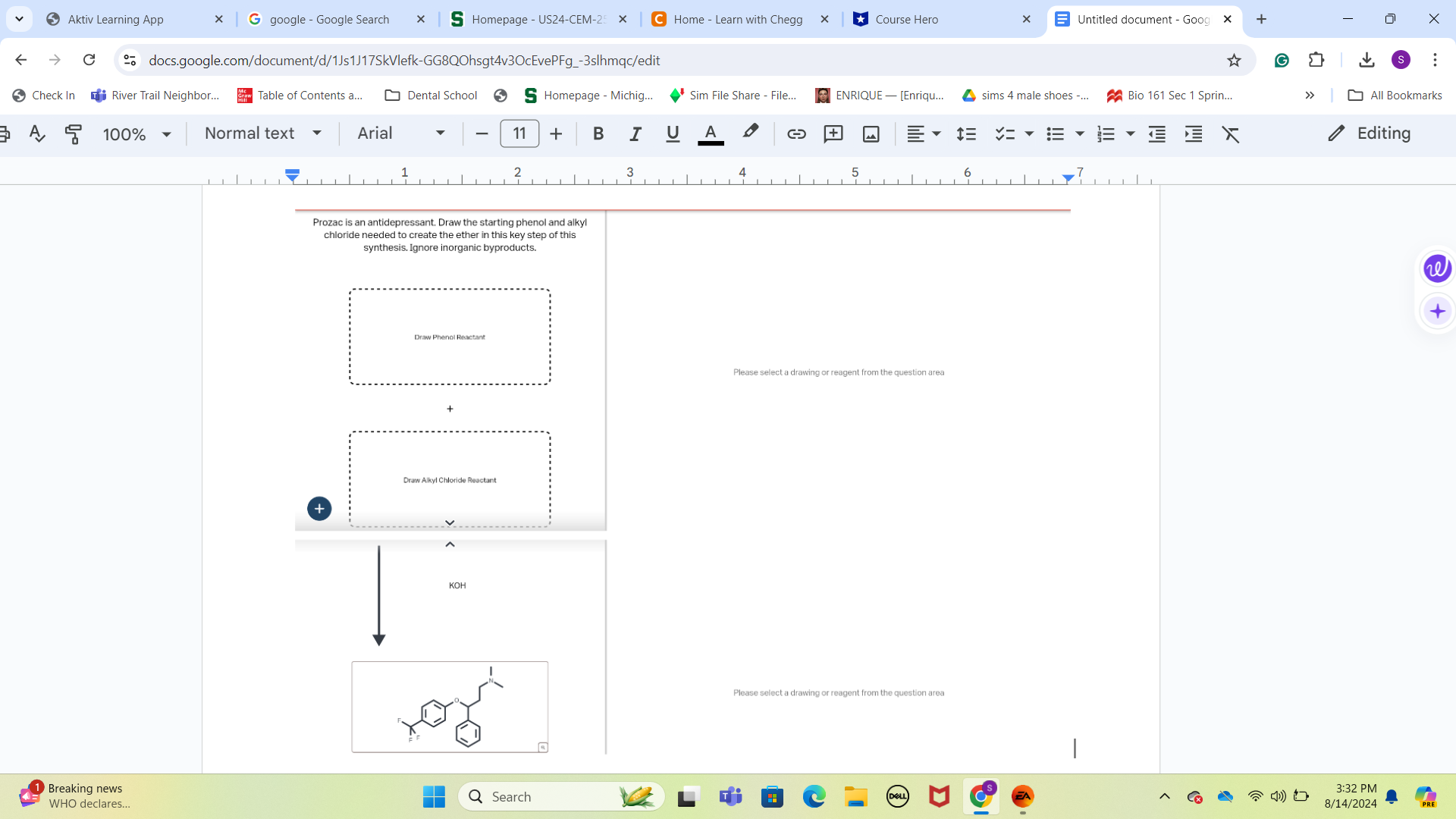  v S Aktiv Learning App * G google - Google Search