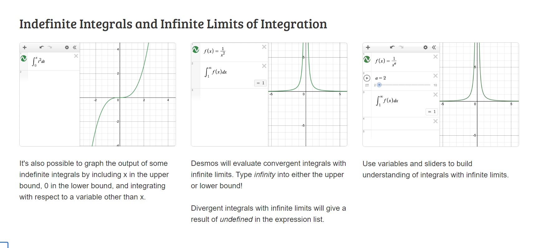 your function 2c from Discussion 1. 3. Using the graph of antiderivative