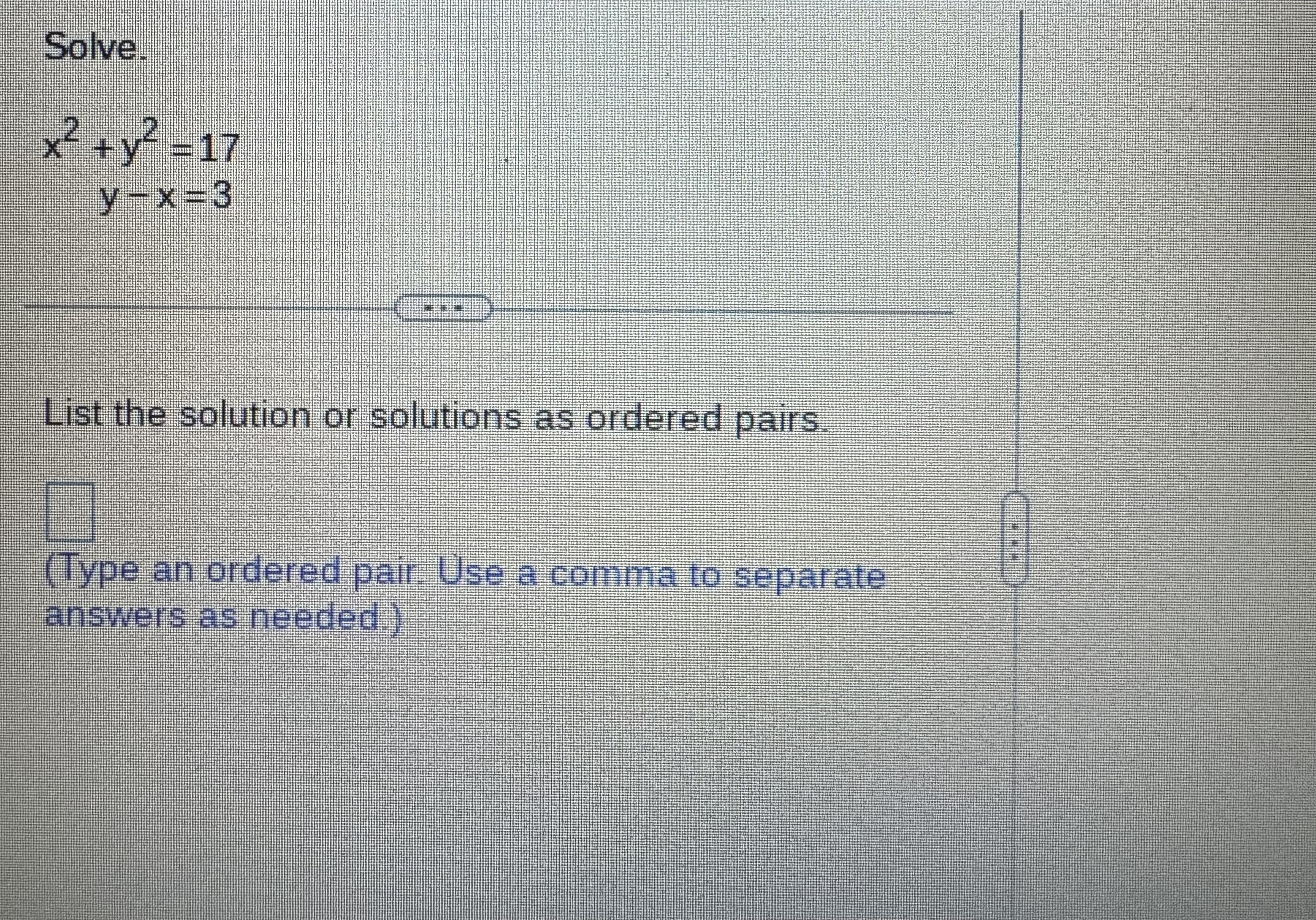 the triangle. a =4.9, b-2.6, c-2.8 Which law applies? A. The law