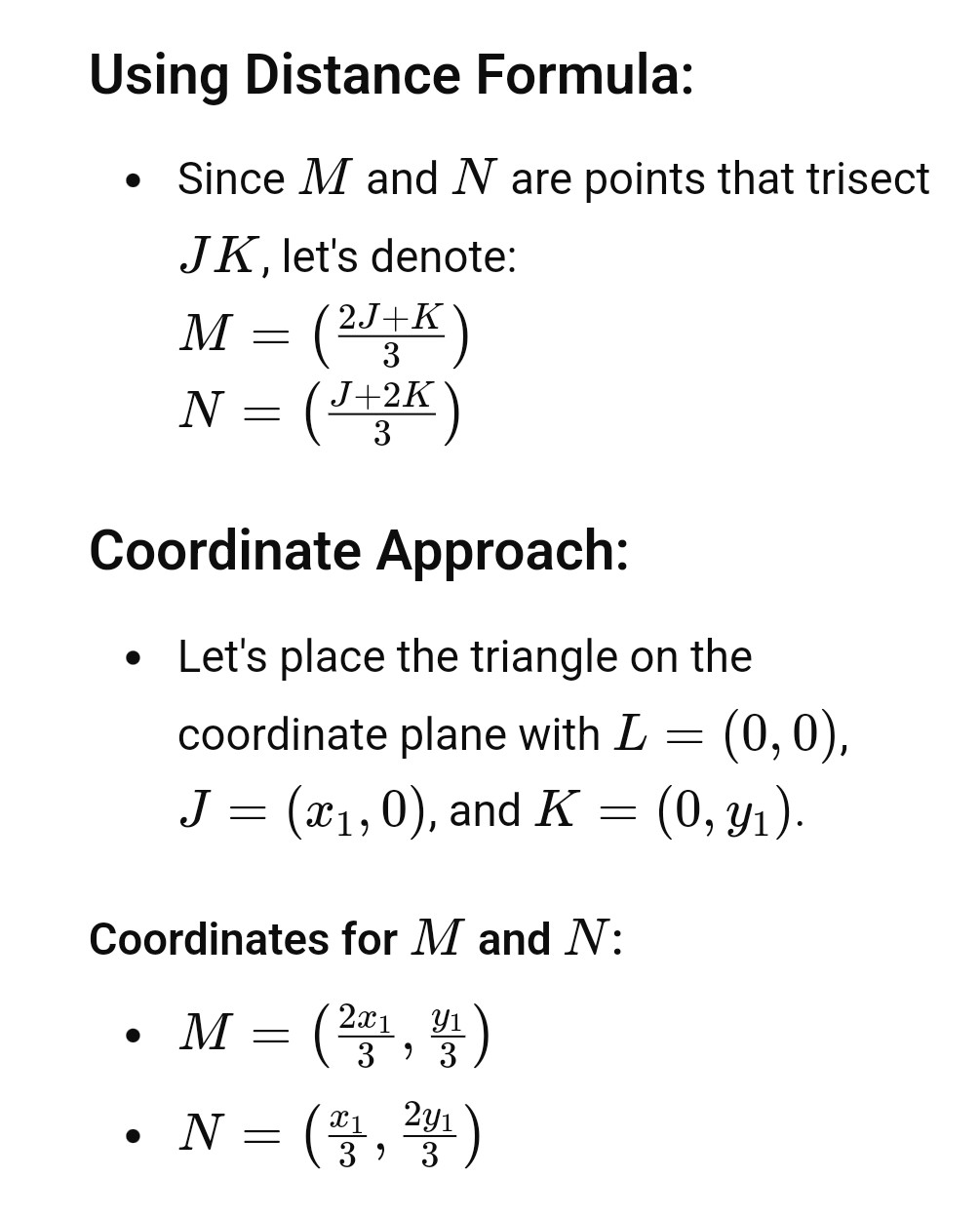 ML = a . NL = b The right triangle JK L