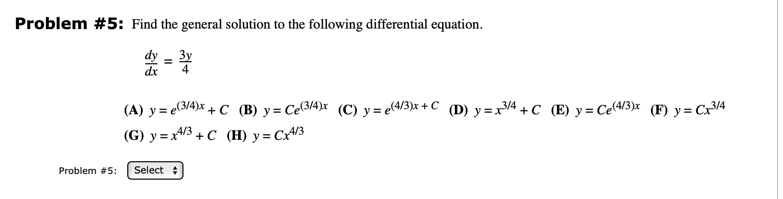 symbolic Problem #2: function of x, as in these Do not include