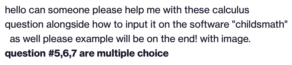 ' in your answer. examples Problem #4: Find the particular solution of