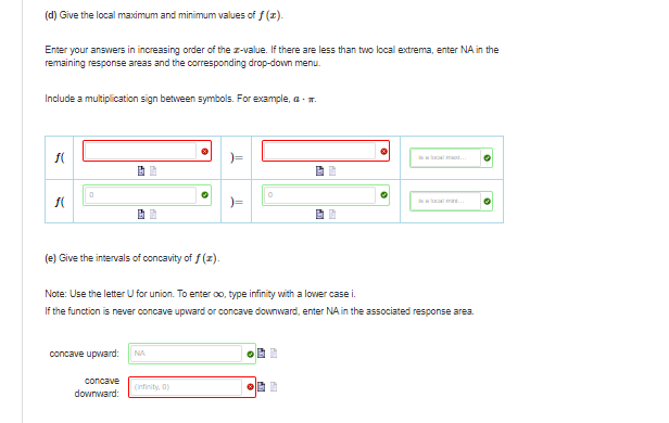 Consider the function / (x) = x + 12x3 (3] Find the