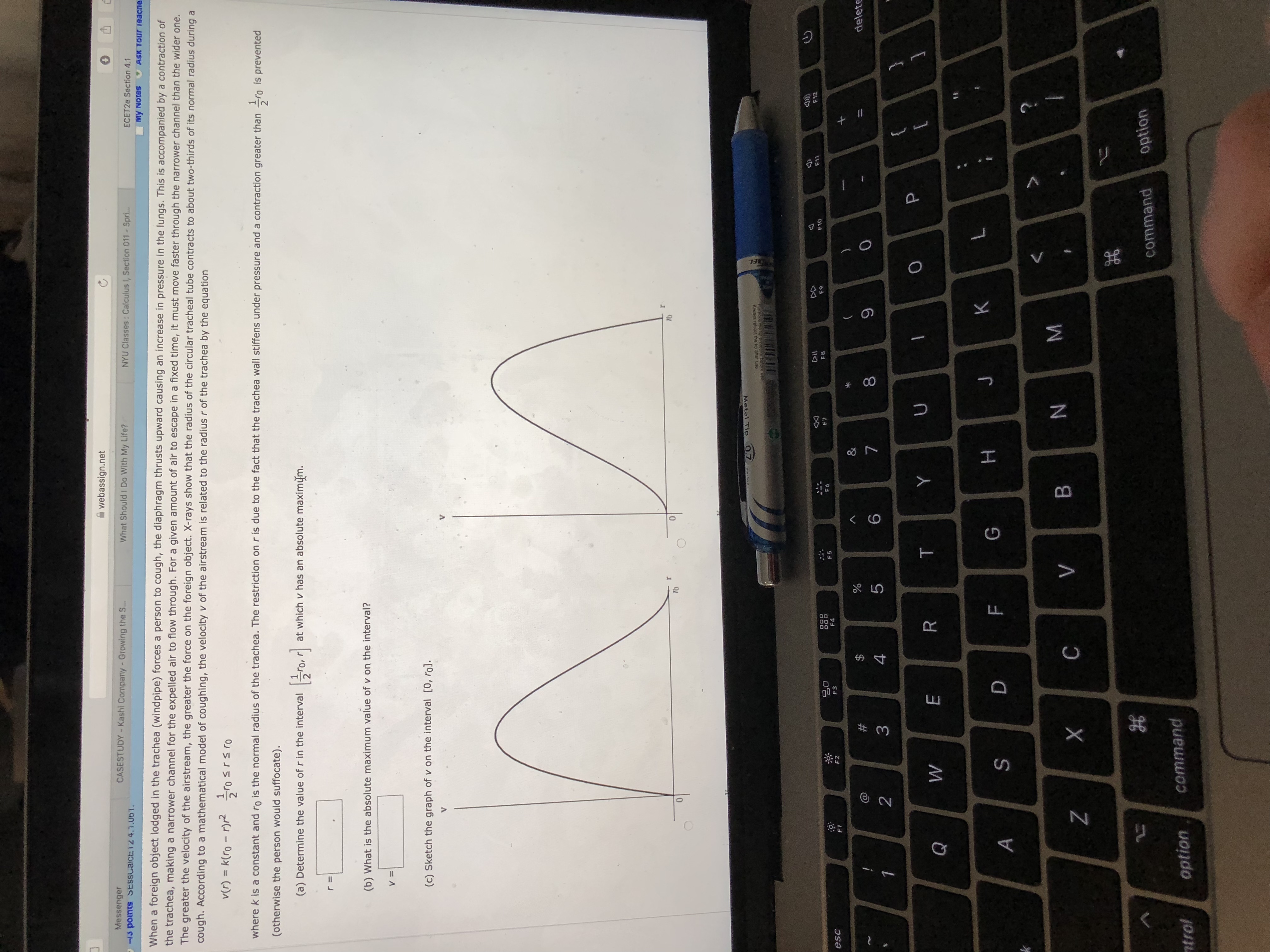 Please answer question below a b no need to answer question c