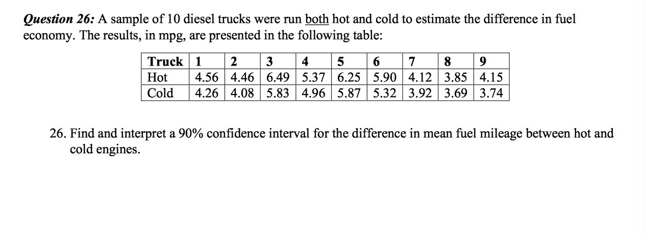 (if p value needs to be found please do by hand) Question