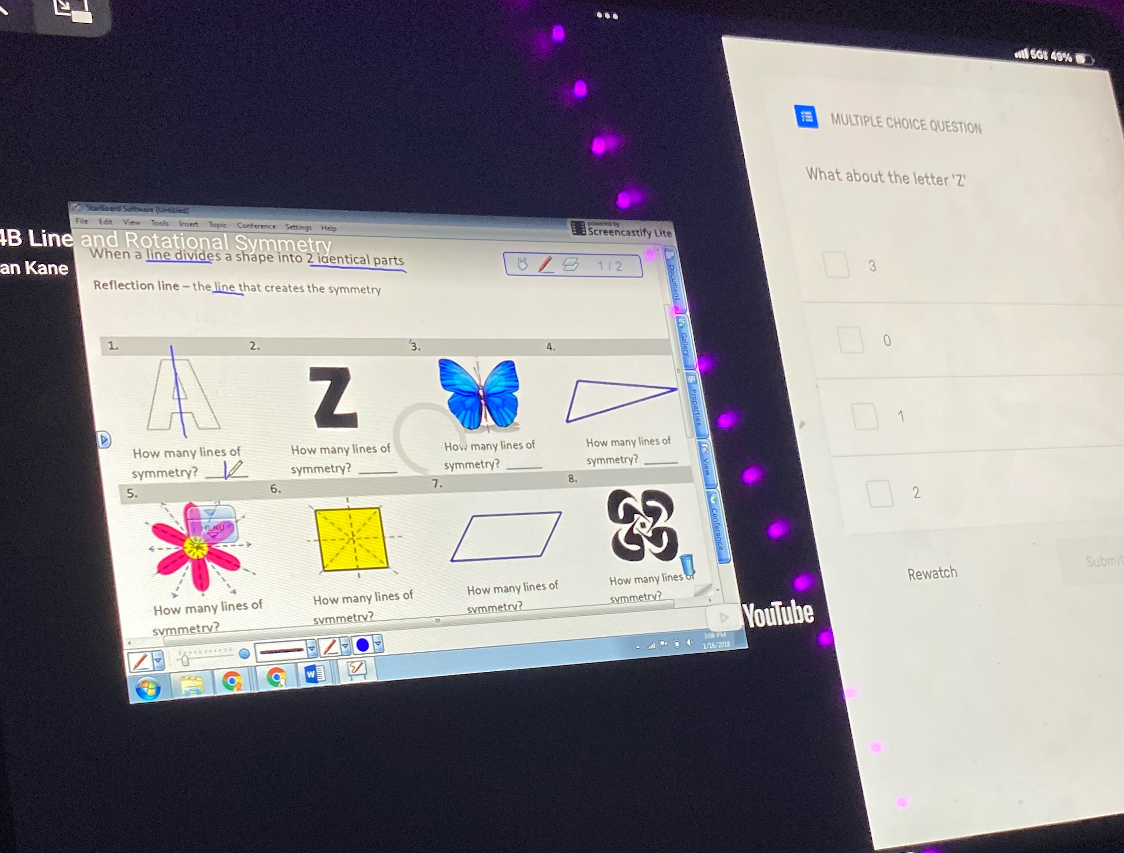 ... Will 5GY 49% MULTIPLE CHOICE QUESTION What about the letter