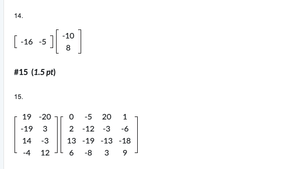 = 206 2. 4x + 15y = 344 x - 13y =