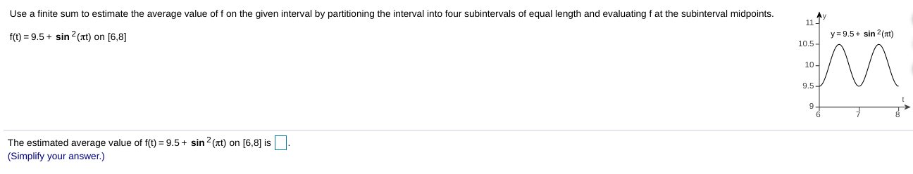 of the function at the midpoint of the rectangle's base (the midpoint