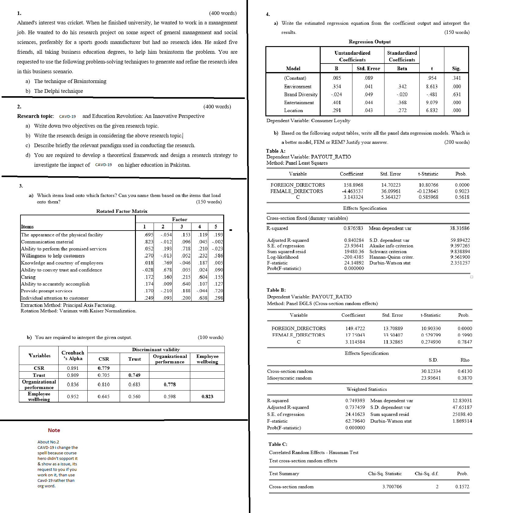 Explain the 1, 2, 3 and 4 which is given below &