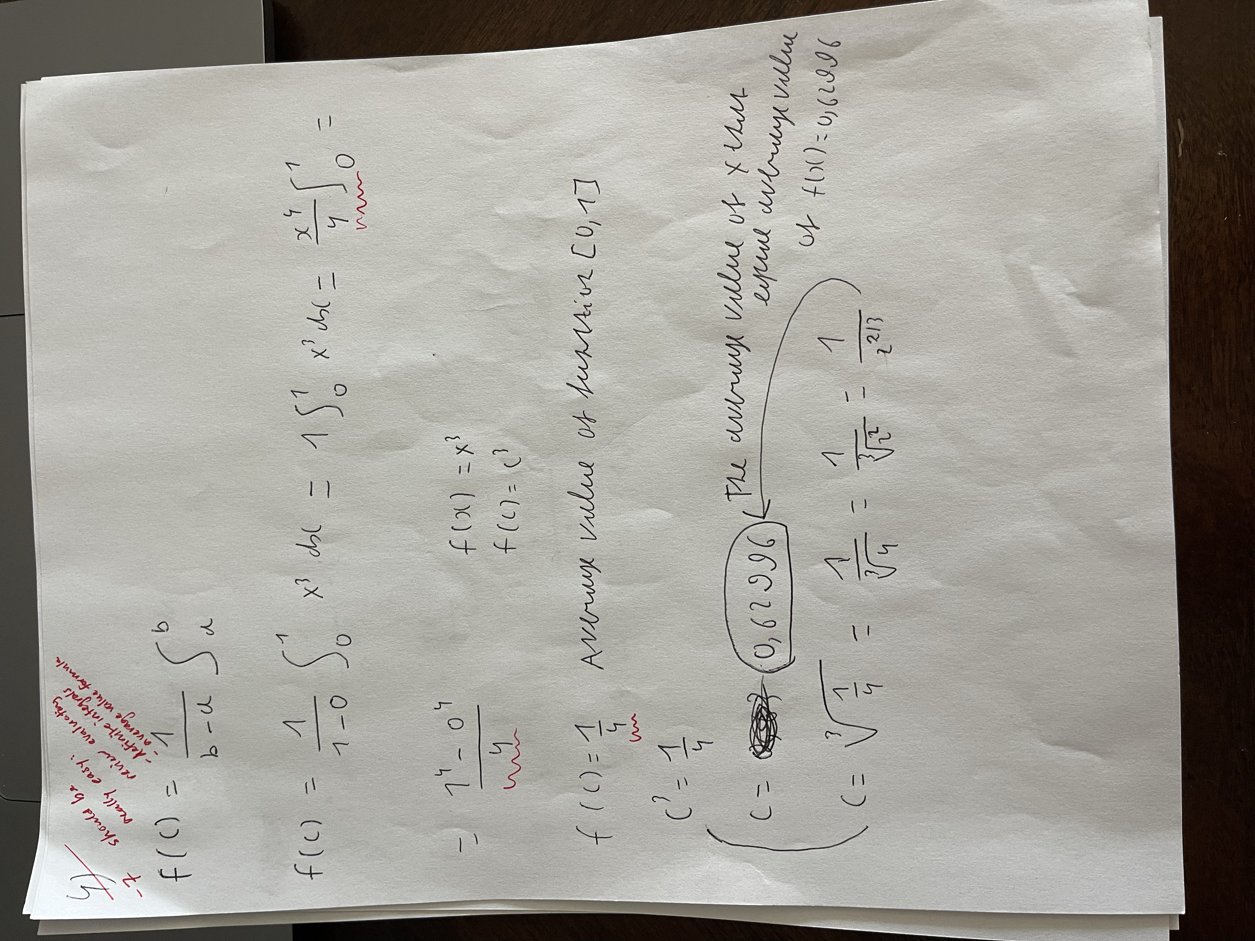 I made on the test.HERE IS THE EXERCISE. 4. Find average value