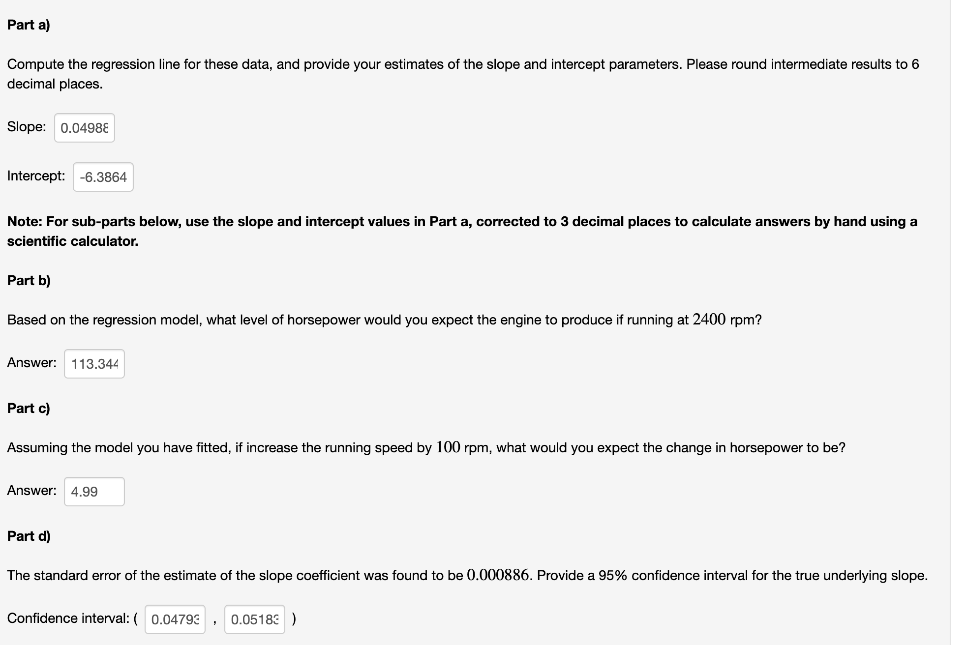 !!! MINE WAS INCORRECT. THANK YOU. The horsepower (Y, in bhp) of