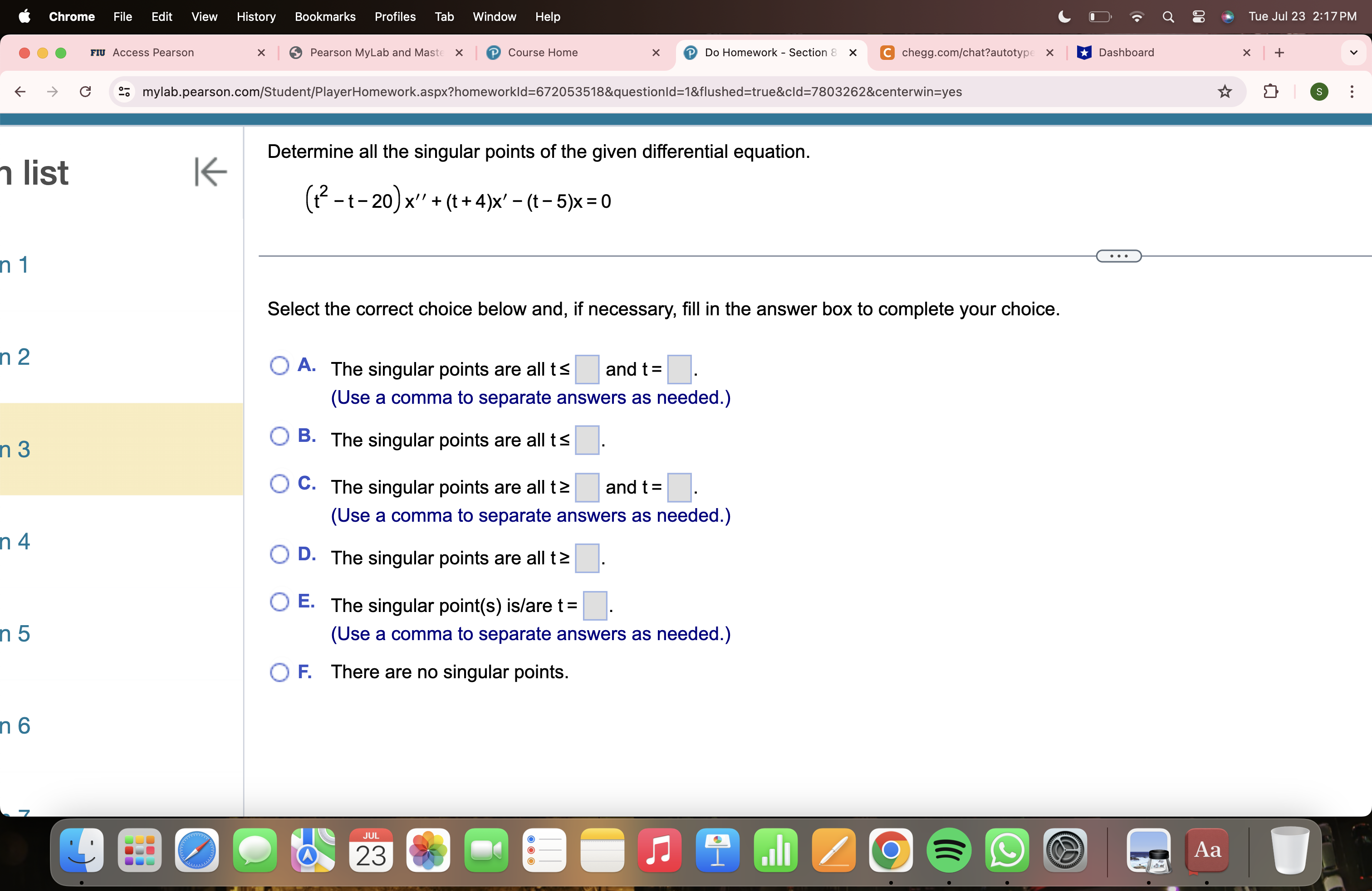 Chrome File Edit View History Bookmarks Profiles Tab Window Help 8