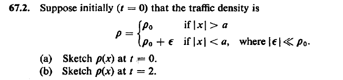 This problem is about mathematics models.( from haberman book) 67.2. Suppose initia'-.I.ll:,.P