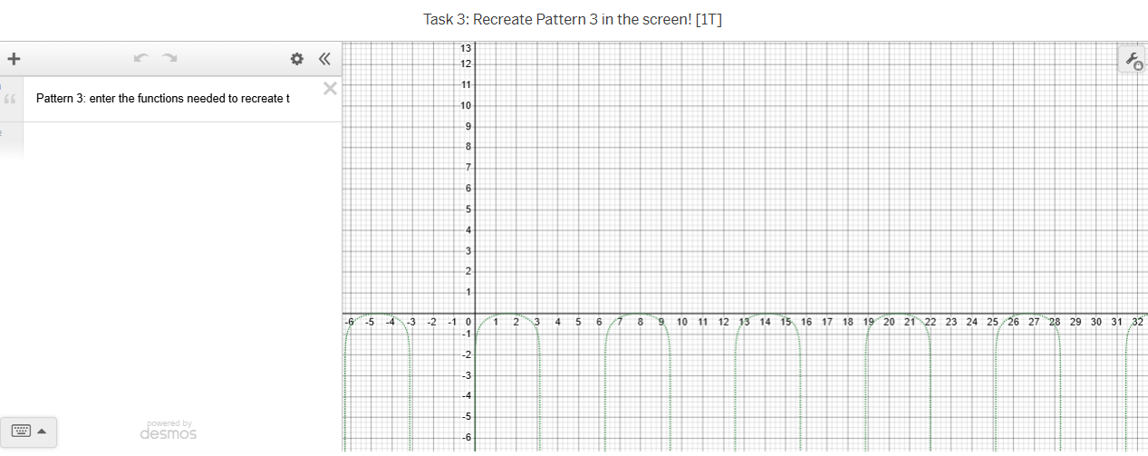 All you have to do is match the function in desmos, you