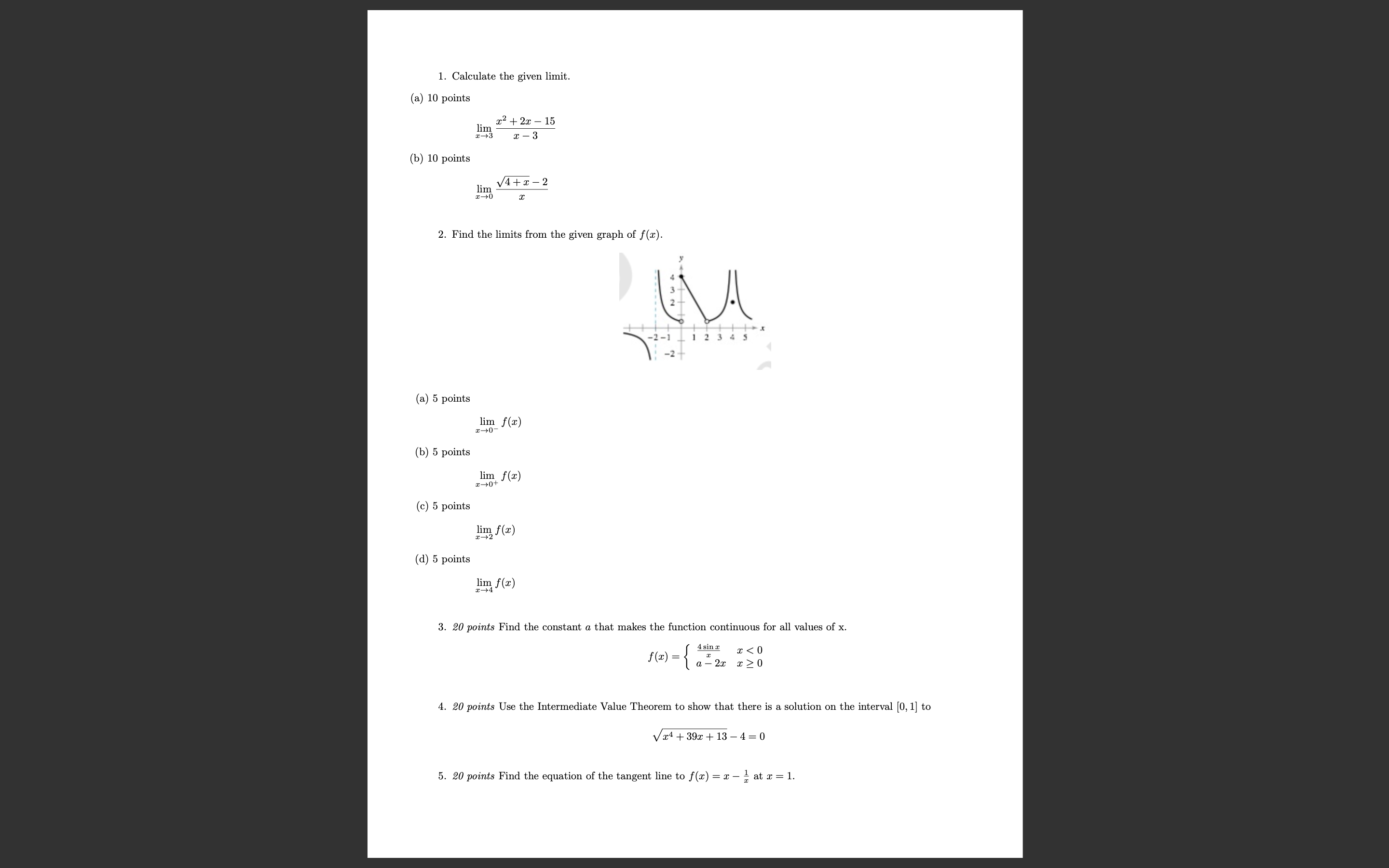 Can anyone help me with problem 2C, number 3 without using L'